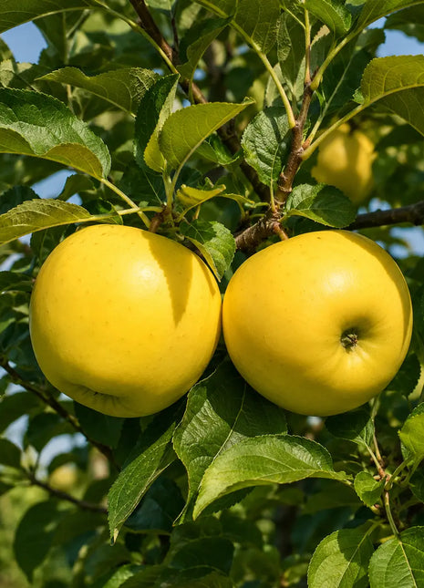 Ябълка Голдън Делишъс — овощна фиданка за градина, разсадник Alvera Plant